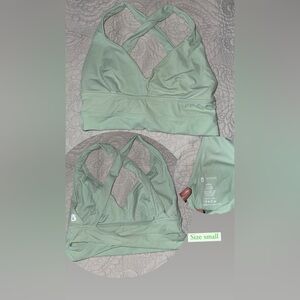 BUFFBUNNY -Alpha sports Bra- Mojave Mint Green size small